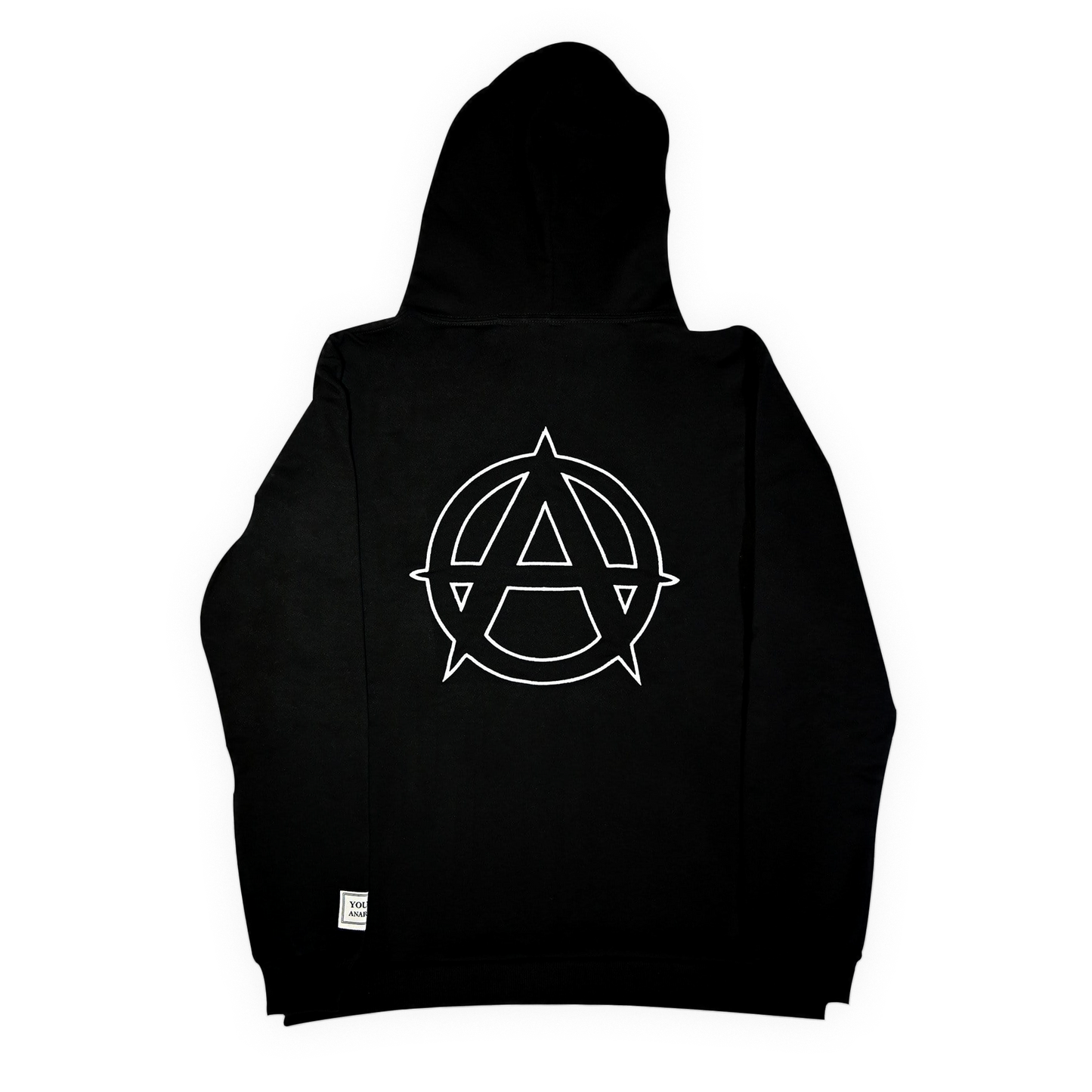 Hoodie Anarchy Symbol Black