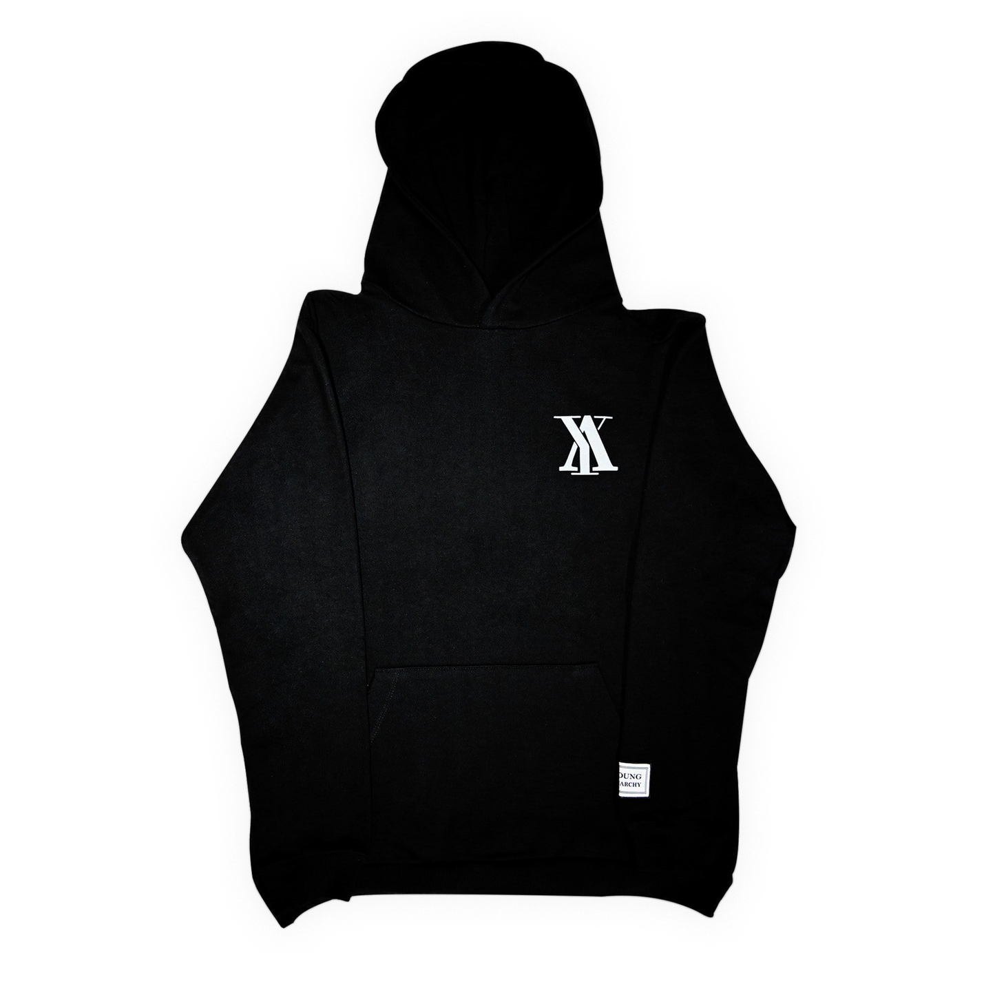 Hoodie Anarchy Symbol Black