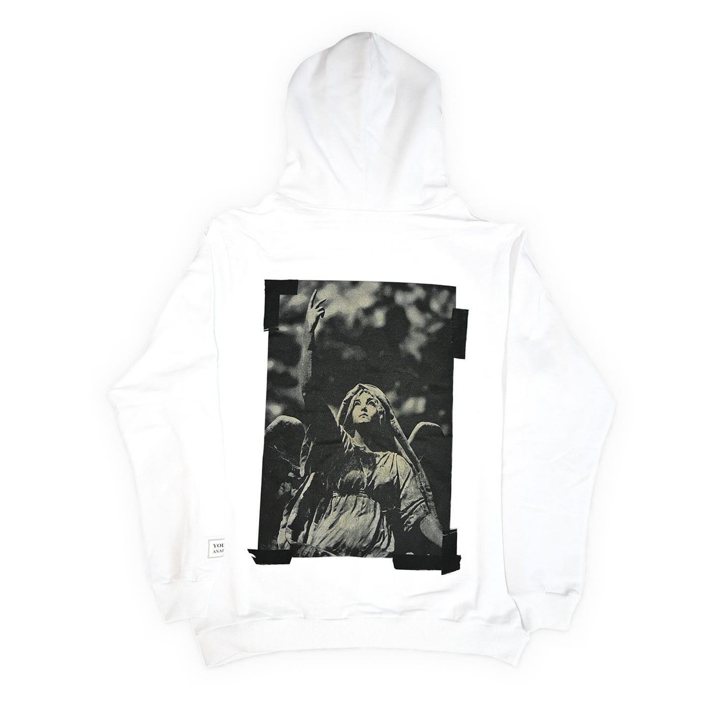 Hoodie Angel White