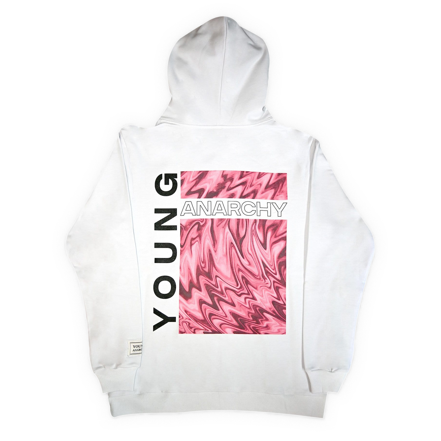 Hoodie Liquid White